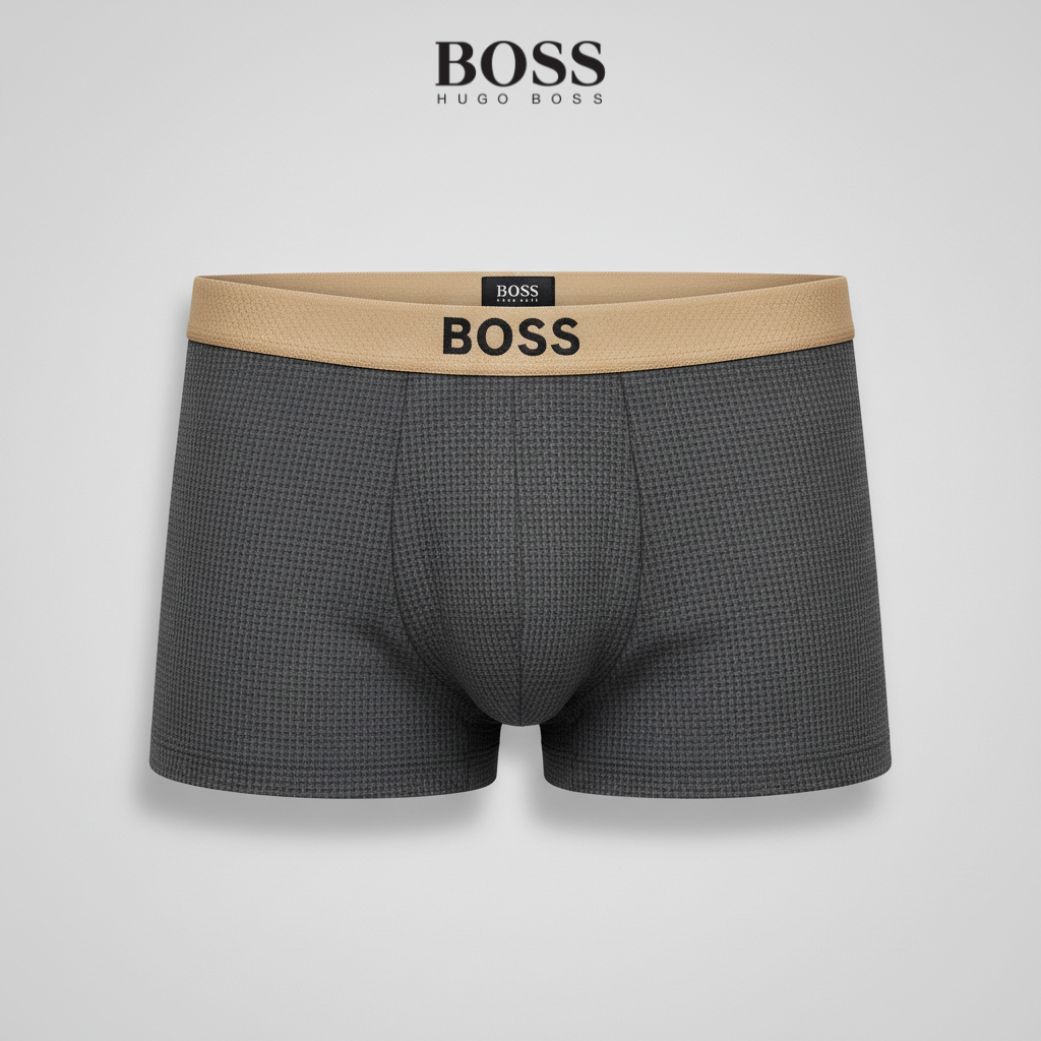 Waffle Knit Boxer Briefs (Set of 4)